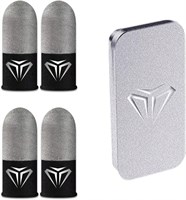 Игровые накладки на пальцы из стекловолокна толщиной 0,3 мм, бесшовные, для большого пальца, кончиков пальцев, защита от пота, для PUBG/COD/LOL/ROS, накладки на пальцы для мобильных игр, чувствительные мобильные устройства, 2 пары (4 штуки) с доставкой по 1000040306