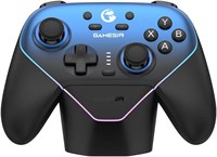 Беспроводной игровой контроллер GameSir Super Nova для ПК/Switch/iOS/Android, частота опроса 1000 Гц, датчик Холла на джойстике и триггере, съемная лицевая панель с зарядной док-станцией с доставкой по Душанбе, по Худжанду, по Бохтару и по всему Таджикист 1000040308