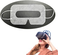Одноразовые VR-маски для глаз DELFINO 100 шт. для Oculus Quest 2: приятные для кожи, дышащие, мягкие, удобные и гигиеничные, универсальные VR-маски (белые) с доставкой по Душанбе, по Худжанду, по Бохтару и по всему Таджикистану. 1000040372