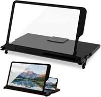 Увеличитель для телефона, 12-дюймовый 3D HD проектор для мобильного экрана для фильмов и видео, складная подставка для телефона с усилителем экрана, увеличенное изображение для всех смартфонов, портативное домашнее развлечение, 1 шт с доставкой по Душанбе 1000040373