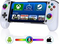 Игровой контроллер HYRAINBOW для iPhone/Android с чехлом, поддержка чехла для телефона, RGB-подсветка, джойстик Холла, режим Turbo, геймпад для мобильных игр с доставкой по Душанбе, по Худжанду, по Бохтару и по всему Таджикистану. 1000040391