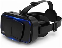Гарнитура виртуальной реальности VR, 3D-очки, VR-очки для просмотра телевизора, фильмов и видеоигр, совместимы со смартфонами iOS и Android с экраном от 4,7 до 7 дюймов, черная с доставкой по Душанбе, по Худжанду, по Бохтару и по всему Таджикистану. 1000040431