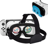 Гарнитура виртуальной реальности Terrifi, совместимая с Nintendo Switch и OLED-экранами, очки Labo для Switch, очки виртуальной реальности, оригинальная модель OLED (белые) с доставкой по Душанбе, по Худжанду, по Бохтару и по всему Таджикистану. 1000040484