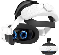 Ремешок для головы Meta Que-st 3/Que-st 3S: Регулируемый ремешок для VR-гарнитуры Ocul-us Que-st 3S — удобная замена ремешкам Elite — VR-аксессуары, совместимые с Que-st 3/3S — снижает давление на голову с доставкой по Душанбе, по Худжанду, по Бохтару и п 1000040516