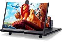Увеличительный экран для телефона Joyzzz, 14-дюймовый 3D HD, складной, с акриловой линзой, для просмотра видео и игр, регулируемая подставка с защитой глаз, подходит для всех мобильных телефонов с доставкой по Душанбе, по Худжанду, по Бохтару и по всему Т 1000040519