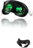 Удобная лицевая накладка и амбушюра для VR-гарнитуры Quest 3 — мягкий силикон, легко чистится, регулируется, обеспечивает более полное погружение с доставкой по Душанбе, по Худжанду, по Бохтару и по всему Таджикистану. 1000040588