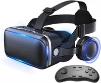 VR-комплект с пультом дистанционного управления, HD 3D VR-очки, гарнитура виртуальной реальности для VR-игр и 3D-фильмов, VR-очки для смартфонов, совместимые с экранами от 4,7 до 6 дюймов с доставкой по Душанбе, по Худжанду, по Бохтару и по всему Таджикис 1000040603
