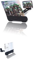 Увеличитель экрана телефона 14 дюймов со встроенными Bluetooth-динамиками, 3D HD-усилителем для фильмов, видео и игр, складной подставкой с доставкой по Душанбе, по Худжанду, по Бохтару и по всему Таджикистану. 1000040735