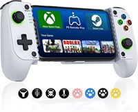 Мобильный игровой контроллер для iPhone/Android с чехлом, портативный геймпад для мобильных игр, со светодиодной подсветкой, улучшенными джойстиками, кнопкой Turbo, накладками на стики, совместим с PUBG/Fortnite с доставкой по Душанбе, по Худжанду, по Бох 1000040739