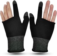 Игровые перчатки YelaJoy, 4 пары, черные, с защитой большого пальца и двух пальцев. с доставкой по Душанбе, по Худжанду, по Бохтару и по всему Таджикистану. 1000040836