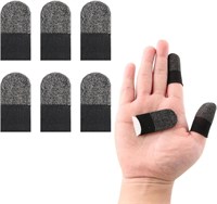 3 пары серебристых накладок на пальцы из волокна для игр на мобильных телефонах с доставкой по Душанбе, по Худжанду, по Бохтару и по всему Таджикистану. 1000040847