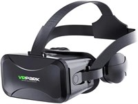 AUSHA (обновленная версия) 3D VR-гарнитура со встроенными регулируемыми наушниками, очки виртуальной реальности с регулируемыми линзами | Черная с доставкой по Душанбе, по Худжанду, по Бохтару и по всему Таджикистану. 1000040855