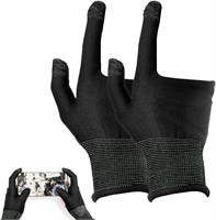 Игровые перчатки ZORBES® 2 шт., накладки на пальцы для игр, киберспортивные перчатки для больших пальцев, изготовленные из высокочувствительного дышащего наносеребряного волокна, для планшетов iPad/мобильных телефонов. с доставкой по Душанбе, по Худжанду, 1000040947
