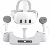 Зарядная база SKEIDO для VR-очков Meta Quest3, настенное крепление, контактная зарядка для игровых аксессуаров Quest3. с доставкой по Душанбе, по Худжанду, по Бохтару и по всему Таджикистану. 1000040981