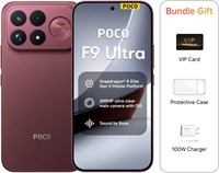 Смартфон Xiaomi POCO F9 Ultra 16+512 ГБ, цвет «Темная вишня», батарея 8050 мАч 1000041440