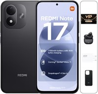 Смартфон REDMI Note 17 5G 6G+256G, черный, с наушниками REDMI Buds 8 Lite 1000041443