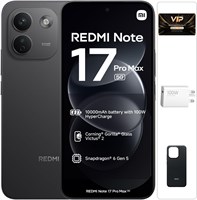 Смартфон REDMI Note 17 Pro Max 5G 8G+512G, черный 1000041459