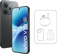 Vivo V70 5G — черный, 8+ 256 ГБ | 50-мегапиксельная камера ZEISS | 1,5K изогнутый AMOLED-дисплей с частотой обновления 120 Гц | Аккумулятор 6500 мАч | Защита от воды и пыли IP69, срок службы 4 года | Замена экрана 455 дней, гарантия 24 месяца — одобрено д 1000041469