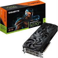 Видеокарта Gigabyte GeForce RTX 5070 Ti WINDFORCE OC SFF 16G - 16 ГБ GDDR7, 256-бит, PCI-E 5.0, тактовая частота ядра 2497 МГц, 3 x DP 2.1a, 1 x HDMI 2.1b, NVIDIA DLSS 4, GV-N507TWF3OC-16GD 1000030709