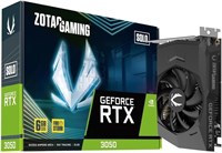 Видеокарта ZOTAC GAMING GEFORCE RTX 3050 6GB SOLO GDDR6 с одним вентилятором, модель ZT-A30510G-10L VD8802 1000030751