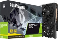 Видеокарта ZOTAC GeForce GTX 1660 6GB GDDR5 192-bit для игр, суперкомпактная, ZT-T16600K-10M 1000042540