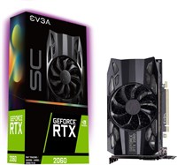 Видеокарта EVGA GeForce RTX 2060 SC GAMING, 6 ГБ GDDR6, с вентилятором HDB, артикул 06G-P4-2062-KR 1000042557