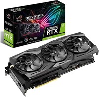 Видеокарта ASUS ROG Strix GeForce RTX 2080TI с разгоном, 11 ГБ GDDR6, HDMI, DP 1.4, USB Type-C (ROG-STRIX-RTX-2080-O11G) (ROG-STRIX-RTX2080TI-O11G-GAMING) 1000030770
