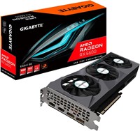 Видеокарта GIGABYTE Radeon RX 6600 Eagle 8G, система охлаждения WINDFORCE 3X, 8 ГБ 128-битной памяти GDDR6, GV-R66EAGLE-8GD 1000042571