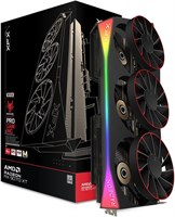 Видеокарта XFX Mercury AMD Radeon RX 9070XT OC Magnetic Air Edition с RGB-подсветкой 1000030691