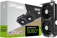 Видеокарта ZOTAC Gaming GeForce RTX 5060 Ti 8GB Twin Edge OC ZT-B50610H-10M VD9183 1000008625