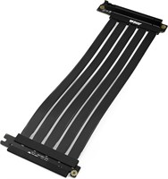 Райзер-кабель Thermal Grizzly PCIe 4.0 длиной 30 см, гибкий райзер-кабель PCI-e 4.0 x16 для удобной установки плат расширения, полноскоростной райзер-удлинитель PCIe 16x, совместимый с видеокартами 1000042592