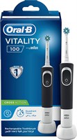 Электрическая зубная щетка Oral-B Vitality 100 (черная) 4342