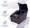 Принтер чеков МойPOS MPR-0158 U USB, термопринтер для печати чеков, черный 10108