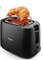 Philips Тостер HD2581/90 830 Вт тостов - 2, черный 10371