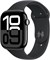 Умные часы Apple Watch Series 10 с GPS и сотовой связью, 46 мм, в алюминиевом корпусе цвета угольно-черного цвета и черном спортивном ремешке — M/L. Фитнес-трекер, приложение ЭКГ, всегда включенный дисплей Retina, водонепроницаемость 1000152 - фото 494315