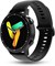 Pebble Vast 1,43 дюйма AMOLED, умные часы Always On Display для мужчин и женщин, вызовы BT, Health Suite, несколько спортивных режимов, сборка премиум-класса, голосовой помощник AI, монитор сна, Jet Black 1000157 - фото 494340