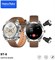 Haino Teko Germany ST5 Watch Buds круглой формы с AMOLED-дисплеем, умные часы, Bluetooth-наушники для мужчин (серебристый) 1000226