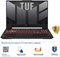 Игровой ноутбук ASUS TUF Gaming A15 FA507NV-LP023W Mecha Gray, SSD R7-7735HS 16 ГБ ОЗУ / 512 ГБ, NV RTX4060, графика 8 ГБ, WIN11 HOME, 15,6-дюймовый дисплей FHD (1920x1080, 144 Гц), HD-веб-камера, RGB-подсветка, английский язык, Arb-KB 1001170 - фото 496305 Игровой ноутбук ASUS TUF Gaming A15 FA507NV-LP023W Mecha Gray, SSD R7-7735HS 16 ГБ ОЗУ / 512 ГБ, NV RTX4060, графика 8 ГБ, WIN11 HOME, 15,6-дюймовый дисплей FHD (1920x1080, 144 Гц), HD-веб-камера, RGB-подсветка, английский язык, Arb-KB 1001170 - фото 496305