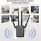 WAVLINK AC1200 Двухдиапазонный удлинитель/ретранслятор/точка доступа/маршрутизатор Wi-Fi с портом Gigabit Ethernet и 4 антеннами с высоким коэффициентом усиления, усилитель Wi-Fi WPS 1200 Мбит/с для домашнего офиса 1003061 - фото 497099 WAVLINK AC1200 Двухдиапазонный удлинитель/ретранслятор/точка доступа/маршрутизатор Wi-Fi с портом Gigabit Ethernet и 4 антеннами с высоким коэффициентом усиления, усилитель Wi-Fi WPS 1200 Мбит/с для домашнего офиса 1003061 - фото 497099