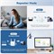 PINKE WiFi Extender, WiFi Range Extender, WiFi Extender Booster, WiFi Signal Booster to 3650sq.ft and 45 Devices, Internet Booster, Dual Band Wireless, Home Wireless Signal Booster, UK plug (White) 1003071 - фото 497145 PINKE WiFi Extender, WiFi Range Extender, WiFi Extender Booster, WiFi Signal Booster to 3650sq.ft and 45 Devices, Internet Booster, Dual Band Wireless, Home Wireless Signal Booster, UK plug (White) 1003071 - фото 497145