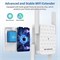 Повторитель Wi-Fi Azonee, удлинитель Wi-Fi 2,4G/5G, усилитель сигнала Wi-Fi 1200 Мбит/с, покрытие до 10 000 кв. футов, поддержка более 50 устройств, повторитель повторителя Wi-Fi с 4 антеннами и портом Ethernet для дома и офиса 1003130 - фото 497433 Повторитель Wi-Fi Azonee, удлинитель Wi-Fi 2,4G/5G, усилитель сигнала Wi-Fi 1200 Мбит/с, покрытие до 10 000 кв. футов, поддержка более 50 устройств, повторитель повторителя Wi-Fi с 4 антеннами и портом Ethernet для дома и офиса 1003130 - фото 497433