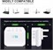 Усилитель повторителя Wi-Fi со скоростью 300 Мбит/с, усилитель беспроводного сигнала с двумя антеннами, настройка WPS одной кнопкой, устранение мертвых зон для дома/офиса 1003134 - фото 497450 Усилитель повторителя Wi-Fi со скоростью 300 Мбит/с, усилитель беспроводного сигнала с двумя антеннами, настройка WPS одной кнопкой, устранение мертвых зон для дома/офиса 1003134 - фото 497450