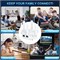 Azonee WiFi Extender, повторитель усилителя сигнала - 6 антенн/три режима/1200 Мбит/с/2,4+5G двухдиапазонное покрытие до 10 000 кв. футов, повторитель беспроводного Интернета большого радиуса действия для дома (белый, Великобритания) 1003148 - фото 497509 Azonee WiFi Extender, повторитель усилителя сигнала - 6 антенн/три режима/1200 Мбит/с/2,4+5G двухдиапазонное покрытие до 10 000 кв. футов, повторитель беспроводного Интернета большого радиуса действия для дома (белый, Великобритания) 1003148 - фото 497509