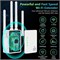 Усилитель сигнала Azonee WiFi, удлинитель Wi-Fi 2,4G/300 Мбит/с, покрытие до 5000 кв. футов, поддержка более 40 устройств, повторитель беспроводного Интернета с 4 антеннами и 2 портами Ethernet для дома и офиса 1003162 - фото 497567 Усилитель сигнала Azonee WiFi, удлинитель Wi-Fi 2,4G/300 Мбит/с, покрытие до 5000 кв. футов, поддержка более 40 устройств, повторитель беспроводного Интернета с 4 антеннами и 2 портами Ethernet для дома и офиса 1003162 - фото 497567