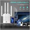 Расширитель диапазона WiFi KASTWAVE 1200 Мбит/с с покрытием 12 880 кв. футов для 105 устройств, высокоскоростным усилителем сигнала и интернет-повторителем 1003183 - фото 497658 Расширитель диапазона WiFi KASTWAVE 1200 Мбит/с с покрытием 12 880 кв. футов для 105 устройств, высокоскоростным усилителем сигнала и интернет-повторителем 1003183 - фото 497658