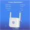 Удлинитель Wi-Fi 5G, повторитель Wi-Fi, удлинитель сети сигнала Wi-Fi 1200 Мбит/с. Усилитель дальнего радиуса действия. Увеличивает расширитель диапазона беспроводного усилителя Wi-Fi, двухдиапазонный усилитель Wi-Fi 2,4 ГГц и 5 ГГц (белый). 1003230 - фото 497865 Удлинитель Wi-Fi 5G, повторитель Wi-Fi, удлинитель сети сигнала Wi-Fi 1200 Мбит/с. Усилитель дальнего радиуса действия. Увеличивает расширитель диапазона беспроводного усилителя Wi-Fi, двухдиапазонный усилитель Wi-Fi 2,4 ГГц и 5 ГГц (белый). 1003230 - фото 497865