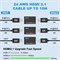 Повторитель HDMI 2.1, 8K при 60 Гц Усилитель HDMI, Усилитель усилителя сигнала HDMI до 43 футов (13 м), YUV 4:4:4 1003248 - фото 497944 Повторитель HDMI 2.1, 8K при 60 Гц Усилитель HDMI, Усилитель усилителя сигнала HDMI до 43 футов (13 м), YUV 4:4:4 1003248 - фото 497944