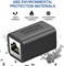 Удлинитель Ethernet 10 Гбит/с RJ45 Ethernet-переходник, линейный соединитель для Cat8/Cat7/Cat6/Cat5e/Cat5 Удлинитель Ethernet-кабеля Адаптер для модема маршрутизатора ПК PS5 Xbox «гнездо» (2 упаковки черного цвета) 1003258 - фото 497992 Удлинитель Ethernet 10 Гбит/с RJ45 Ethernet-переходник, линейный соединитель для Cat8/Cat7/Cat6/Cat5e/Cat5 Удлинитель Ethernet-кабеля Адаптер для модема маршрутизатора ПК PS5 Xbox «гнездо» (2 упаковки черного цвета) 1003258 - фото 497992