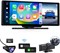 VVCAR MC26 Wireless CarPlay, Android Auto с видеорегистратором 4K/1080P спереди и сзади, автомобильная стереосистема с сенсорным экраном 9,3 дюйма и AirPlay, экран CarPlay для автомобиля, циклическая запись, навигация, бесплатная карта емкостью 64 ГБ 2577509650 - фото 501027