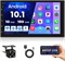 Автомобильная стереосистема Android Double Din, 7-дюймовый сенсорный экран высокой четкости 1080P. Автомобильная мультимедийная система Android 11 с GPS-навигацией/HiFi/WiFi/Bluetooth/RDS/FM-радио/Mirror-Link, двойным USB-портом с камерой заднего вида в к 3939958251 - фото 501057